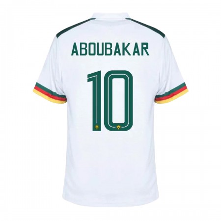 Kamerun ABOUBAKAR 10 Vieras Mm-Kisat 2022 - Jalkapallo Pelipaidat (S/S) Kamerun ABOUBAKAR 10 Vieras Mm-Kisat 2022 - Jalkapallo Pelipaidat (S/S)